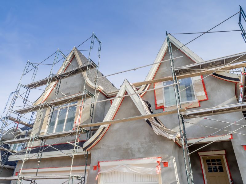 Fall Stucco Application